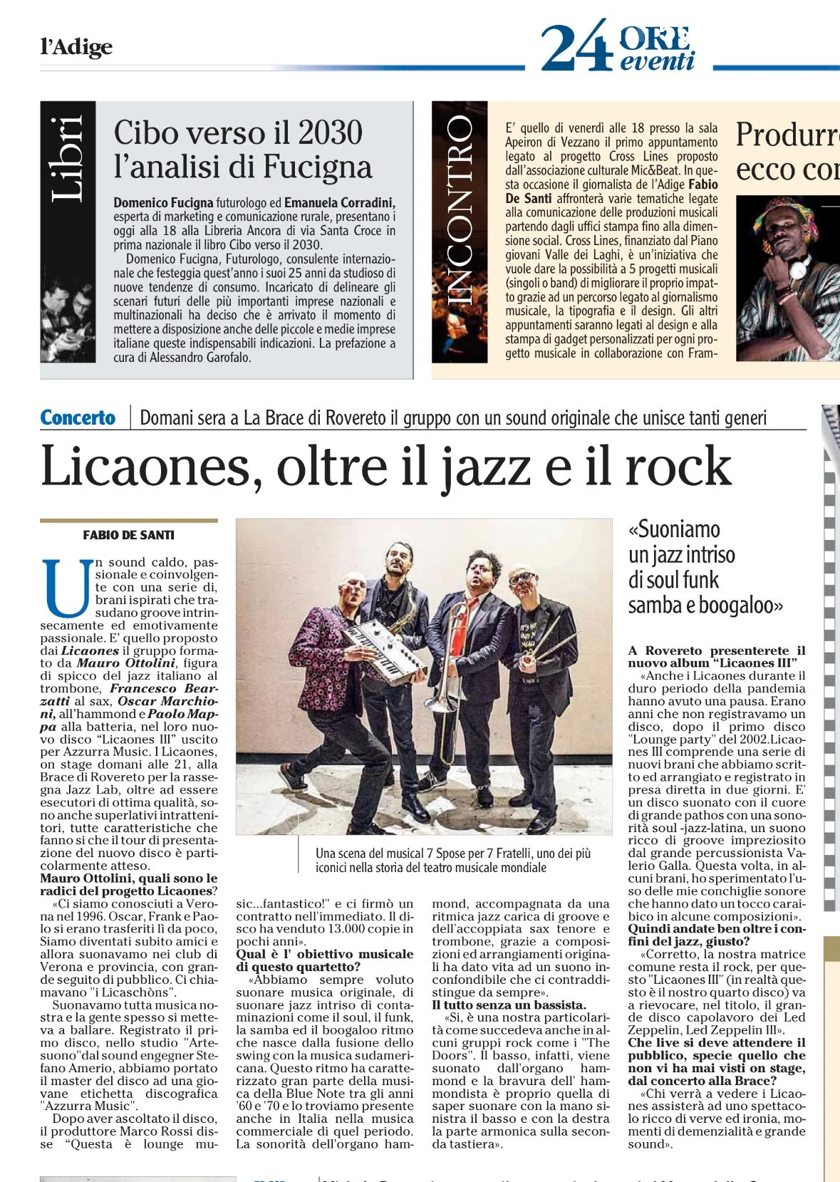 Anteprima: Licaones, oltre il jazz e il rock